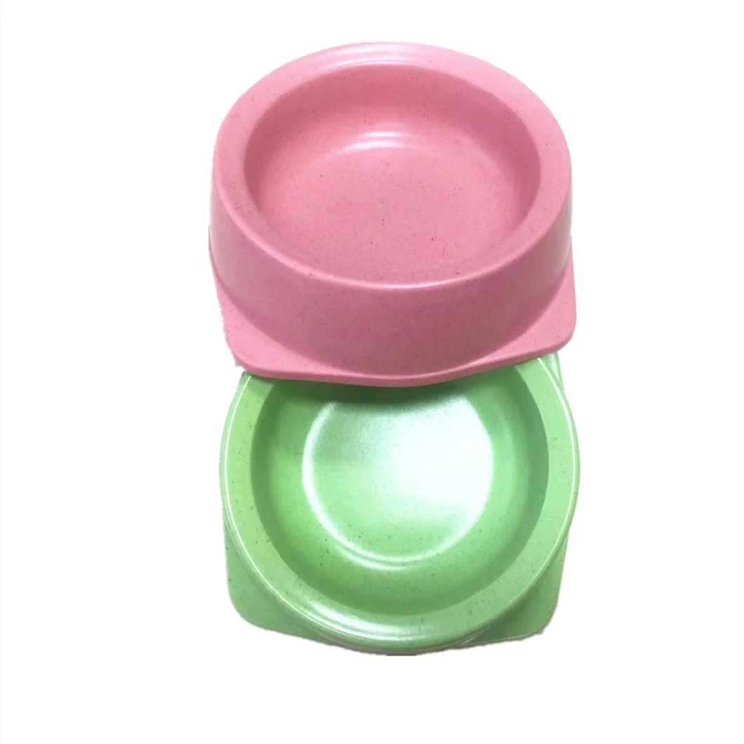 Environmental Health Plastic Safe Non-Toxic Shop Pet Single Round Bowl Easy Cleaning Pet Bowl for Dog and Cat