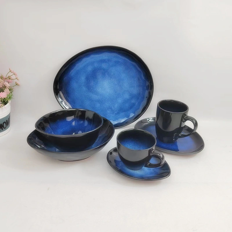 New Design Reactive Ceramic Dinnerware Sets