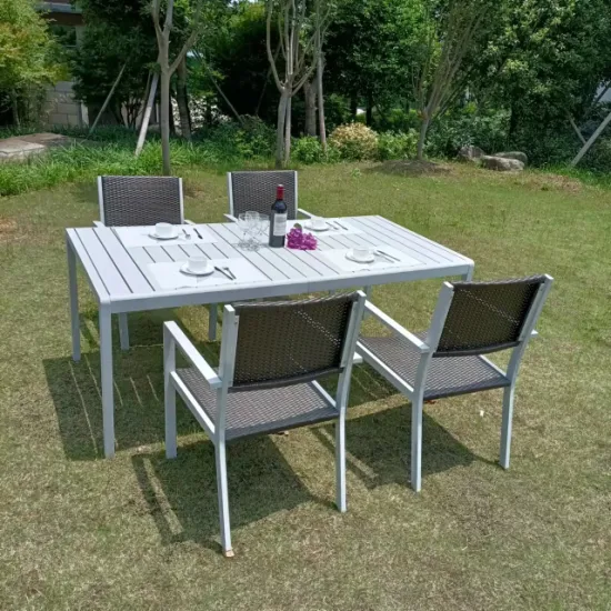 Juego de 3 muebles para patio al aire libre con mesa de café para patio y bistró